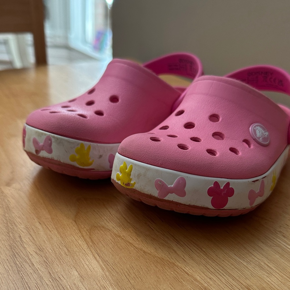 Disney inspired Crocs with Fun Accents.